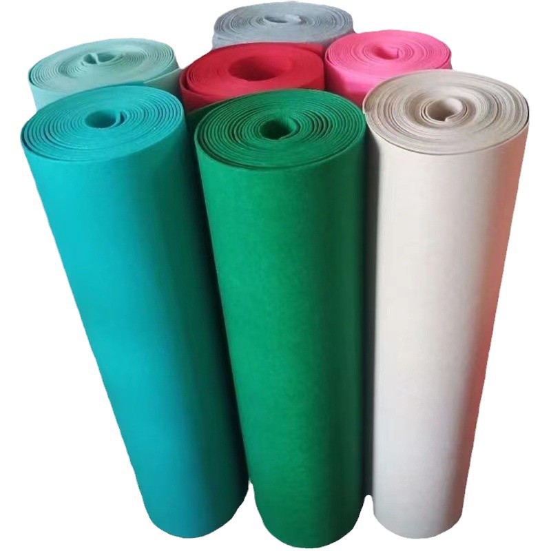 Picture of Adhesive-backed felt cloth industrial oil-absorbing felt gasket non-woven gray felt non-woven breathable filter felt manufacturers