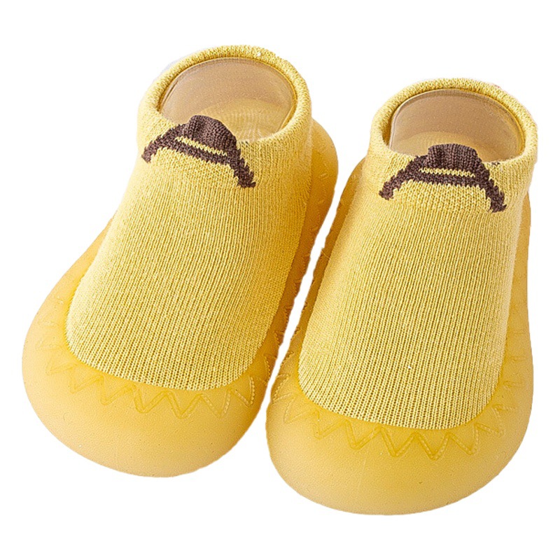 Baby Toddler Shoes Men's Spring and Autum Floor Socks Shoes 0-1-3 Years Old Non-Slip Soft Bottom Infant Shoes for Girls