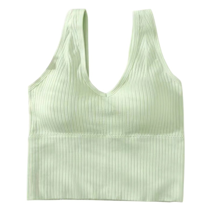 Four Monsoon 881 Seamless Beautiful Back Underwear Push-up Chest Wrap Vest Anti-running Anti-sagging Base Sports Underwear for Women