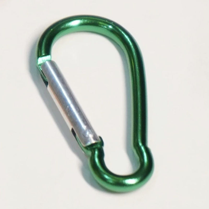 Picture of No.5 gourd buckle aluminum alloy spring mountaineering buckle mountain climbing backpack key chain outdoor quick hanging