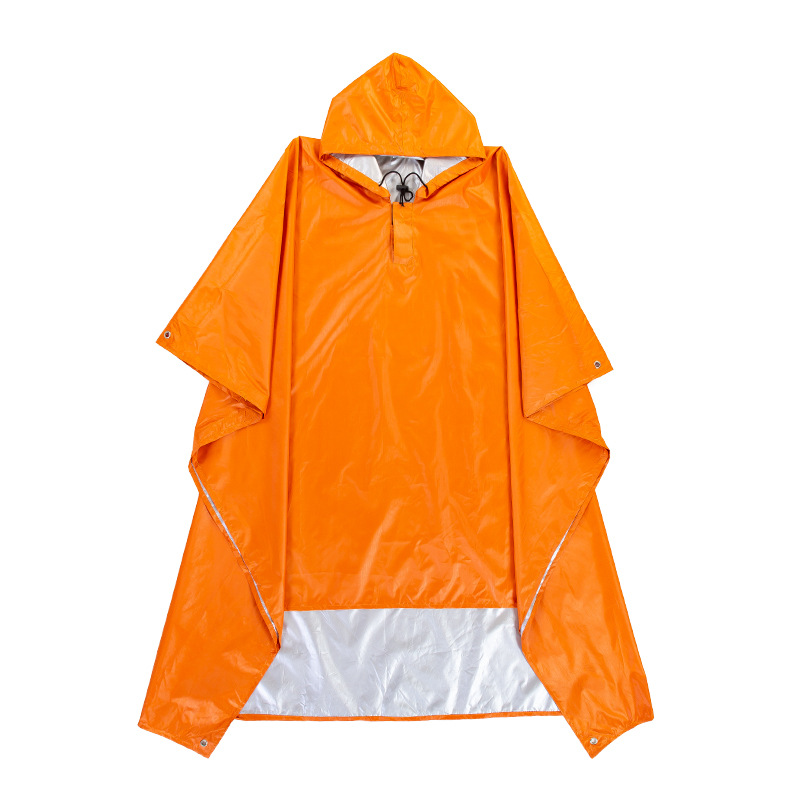 Picture of Three-in-one raincoat backpack outdoor mountaineering hiking conjoined poncho unisex multifunctional ultra-light foreign trade cross-border