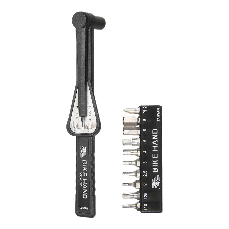 Picture of Bikehand pointer torque wrench bicycle repair tool Road Mountain hexagon plum blossom YC-637