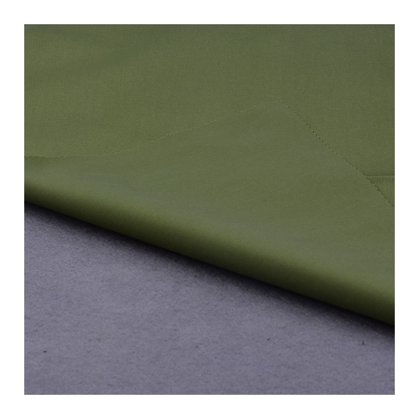 Solid Color Custom-Dyed Twill Fabric Fine Twill Polyester-Cotton Shirt Business Attire Formal Fashion Clothing Fabric
