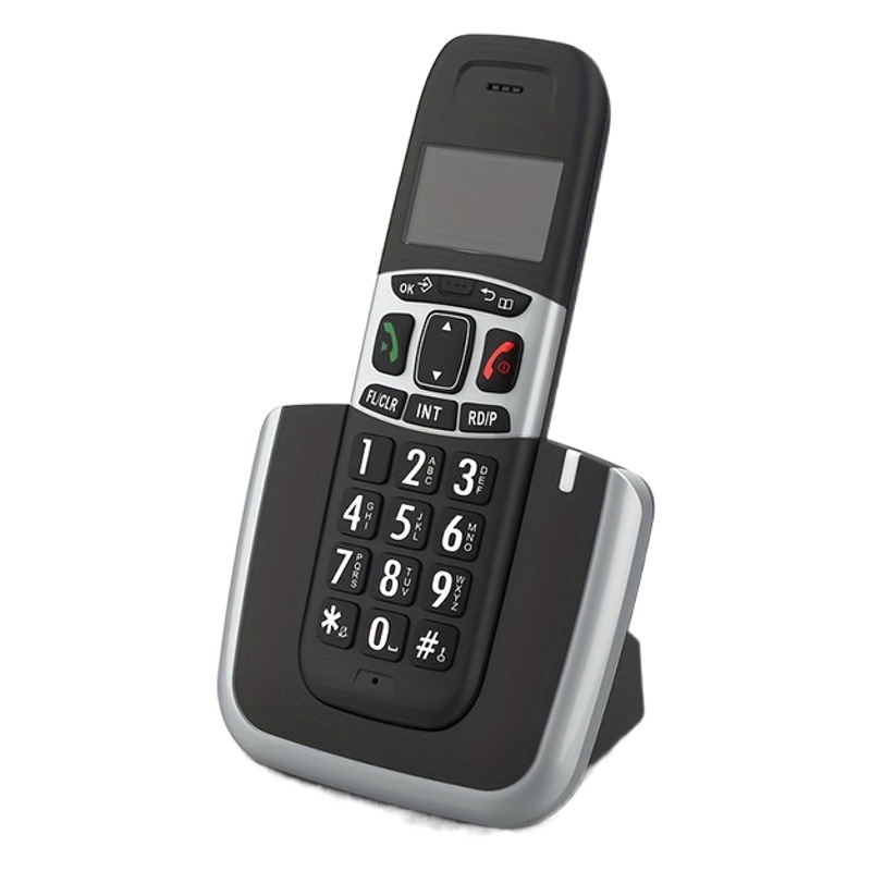 Spot D1004 Business Office Digital Cordless Telephone Home Handheld Large Button Cordless Telephone Cross