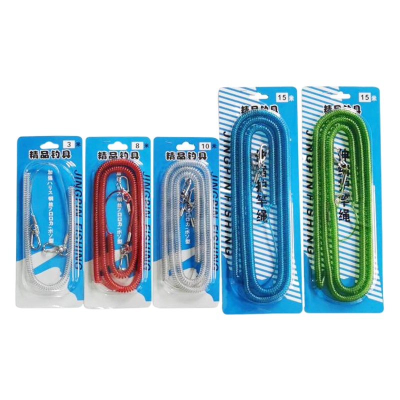 Ready Supply of Steel Wire Lost Rope Anti-Lost Rope Fishing Rod Guard Rope 5M8M10M15M20M Lost Rope