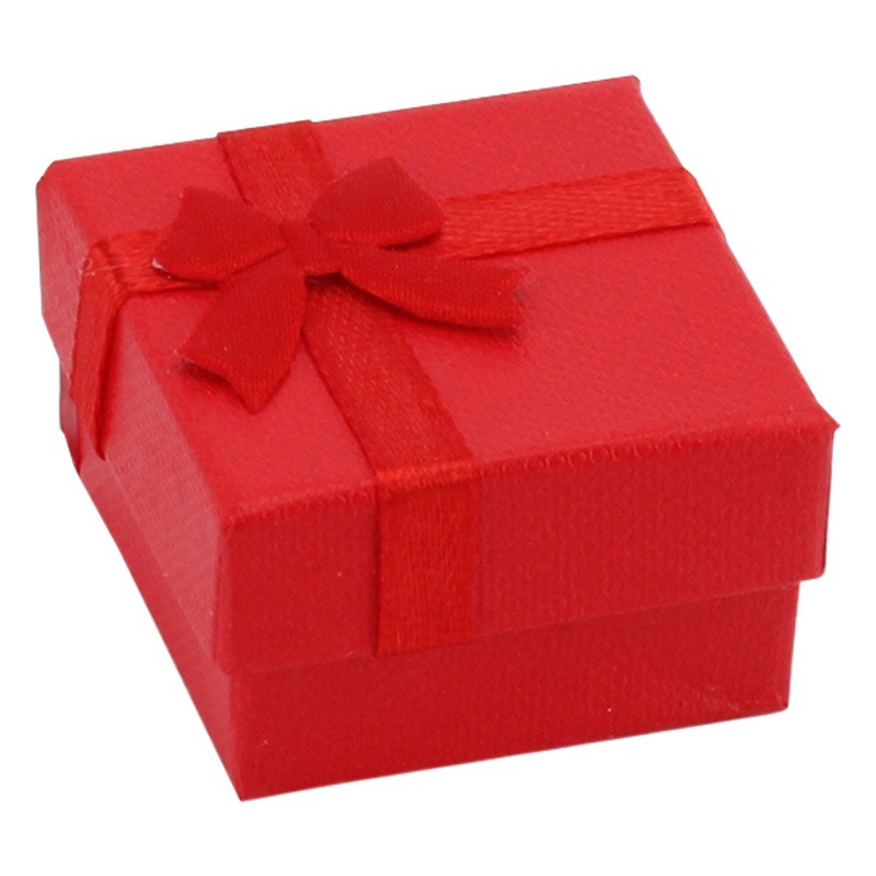 Cloud 4*4 Heaven and Earth Cover Ring Box Earrings Gift Packaging Box Jewelry Packaging Box Jewelry Packaging Carton