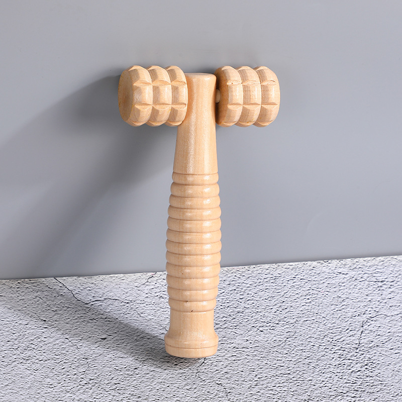 Picture of Wooden Massager suit Mother's Day Gift Handheld Labor-saving Convenient Simple and Practical Meridian Massage Artifact
