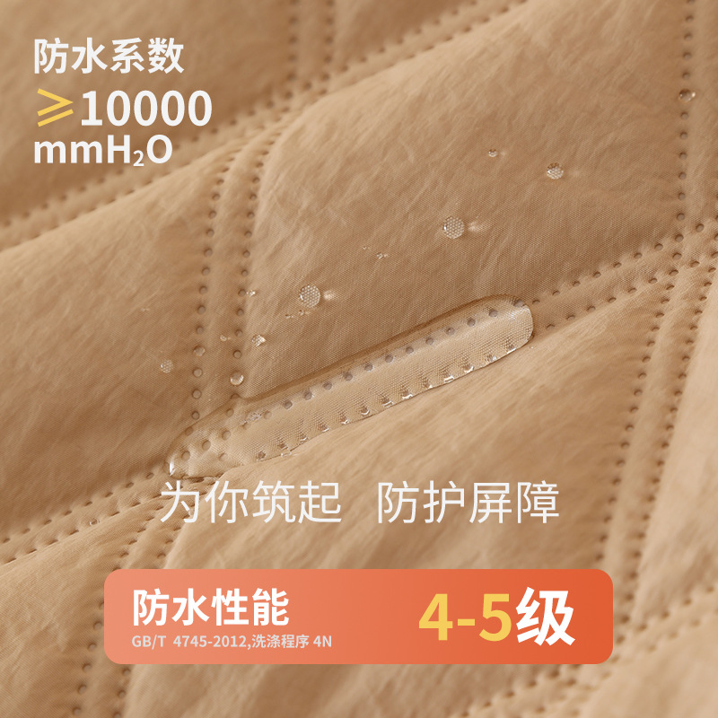 Picture of Children's Cotton-padded Coat Thickened School Uniform Artifact Boys' Cotton-padded Coat Three-layer Girls' Wool Outer Wear Top Winter Silk Cotton-padded Coat