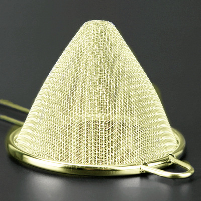Picture of Cross-Border Ultra-Precision 304 Stainless Steel Filter Filter Deepened Triangular Conical Funnel Leakage Duster
