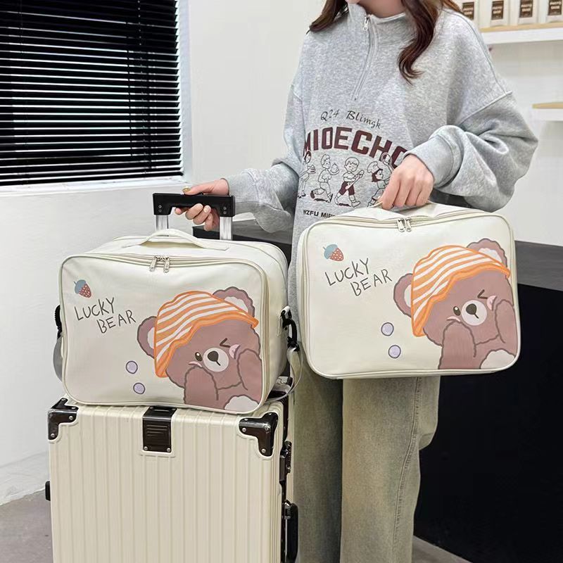 Short-distance Travel Storage Bag Clothes Storage Bag Shoulder Bag Large Capacity boarding bag Portable Luggage Bag Travel Bag