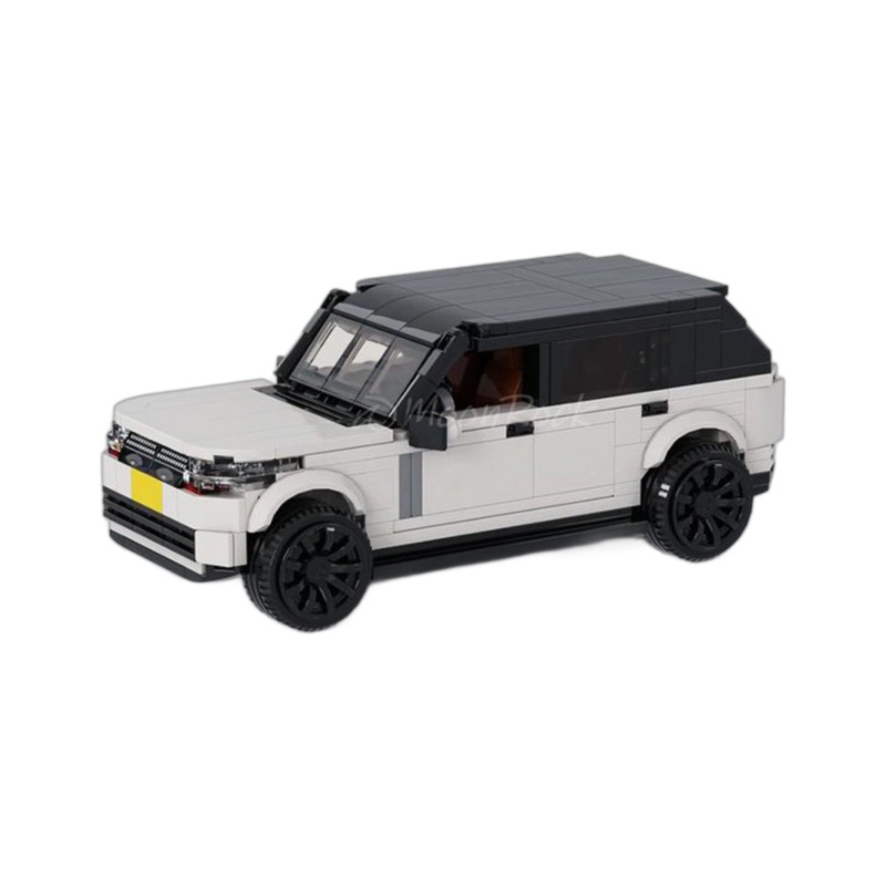 Picture of MOC blocks compatible with Lego Land Rover Range Rover 400PS off-road 8-compartment car series assembled puzzle boy gift