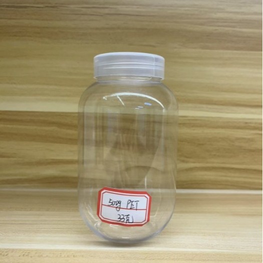 500ml Round Popular Bottle, Chubby Bottle, Disposable Transparent Bottle, Transparent Plastic Bottle, Factory Sales