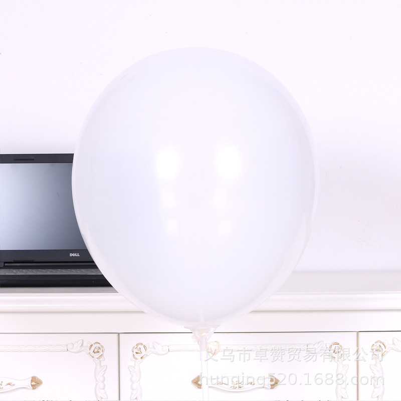 Picture of Cross-border 18 inch matted latex balloon retro color balloon wedding decoration round helium floating air ball wholesale