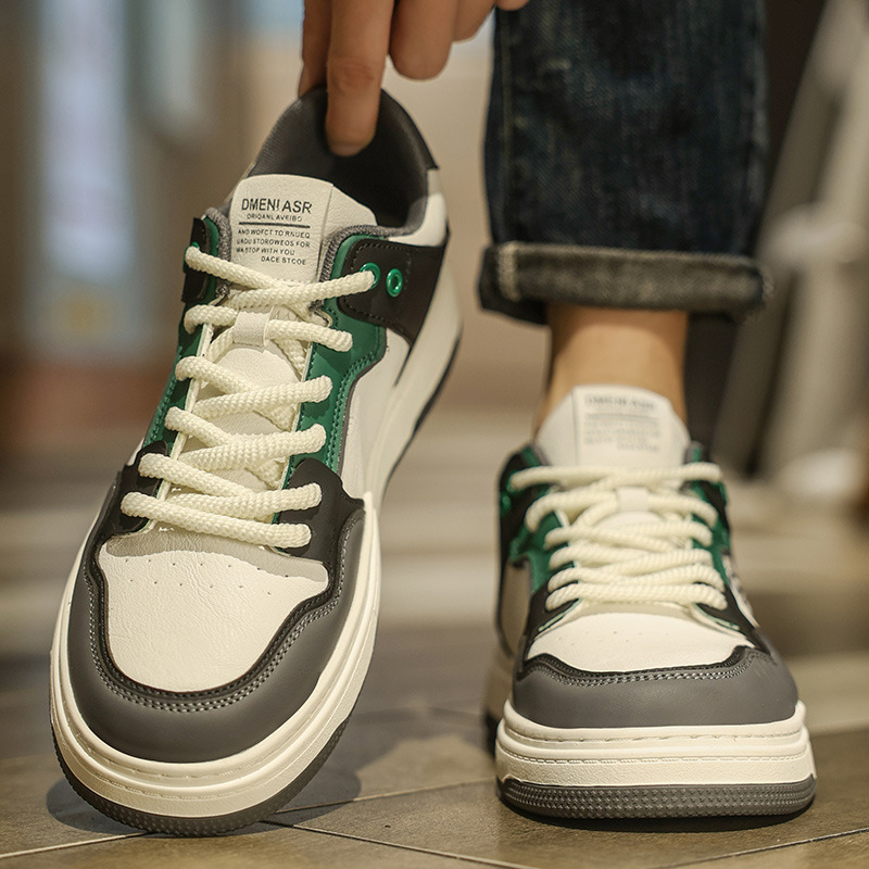 Men's Shoes 2025 New Spring Fashion Brand All-Match High-Level Breathable Casual Shoes Sports Students Niche Design Board Shoes
