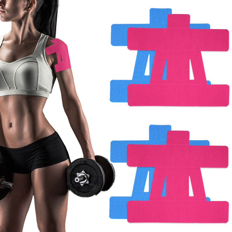 Cross-Border Shoulder Muscle Patch Pre-Cut Muscle Patch for Men and Women Sports Free Cutting Stretching Fixed Anti-Strain Elastic Muscle Patch