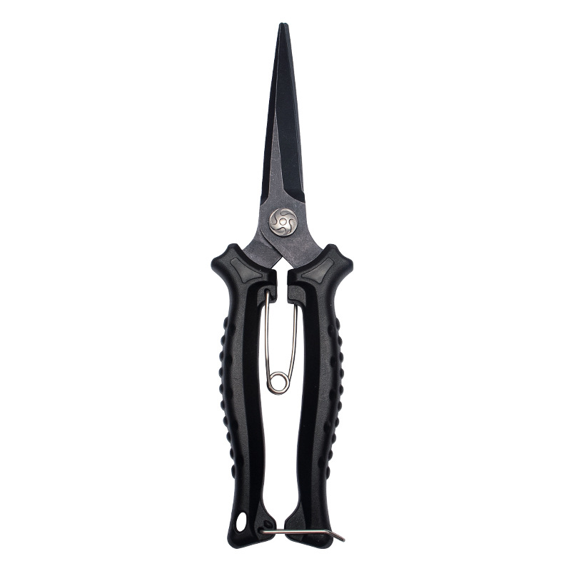 Picture of Manufacturer in-stock stainless steel pruning shears, garden pruning shears, fruit picking shears, wholesale gardening tools