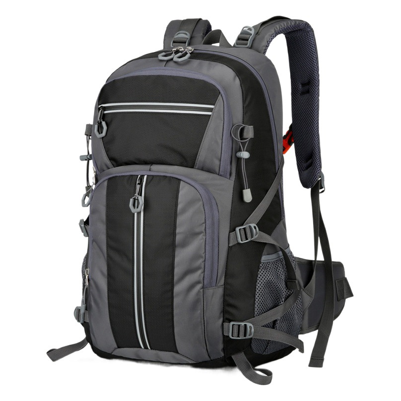 Cross-border mountaineering bag waterproof outdoor backpack travel large capacity backpack multifunctional reflective hiking bag wholesale