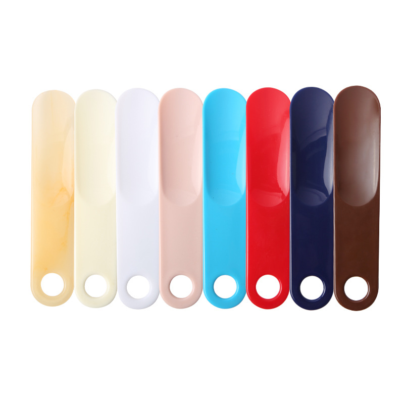Picture of in stock wholesale lazy people wear shoes artifact shoehorn portable shoe extraction household shoe lifting device shoehorn for trademark