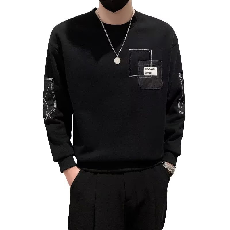 Picture of Main Push plus size Pocket Design High-end Autumn Quality Sweatshirt Versatile Top Jacket