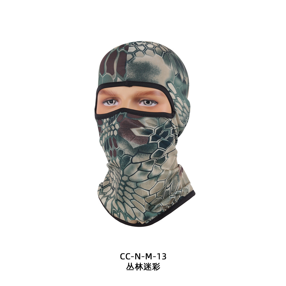Picture of Milk Silk Lycra Soft Equipment Outdoor Cycling Bicycle Motorcycle Windproof Sunproof Dustproof Mask Mask Headband