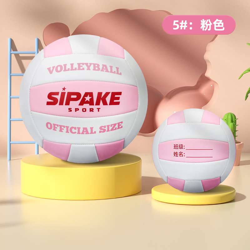 Picture of Wholesale senior high school entrance examination volleyball No.5 middle school students special physical examination soft No.5 male and female student training competition sports outdoor