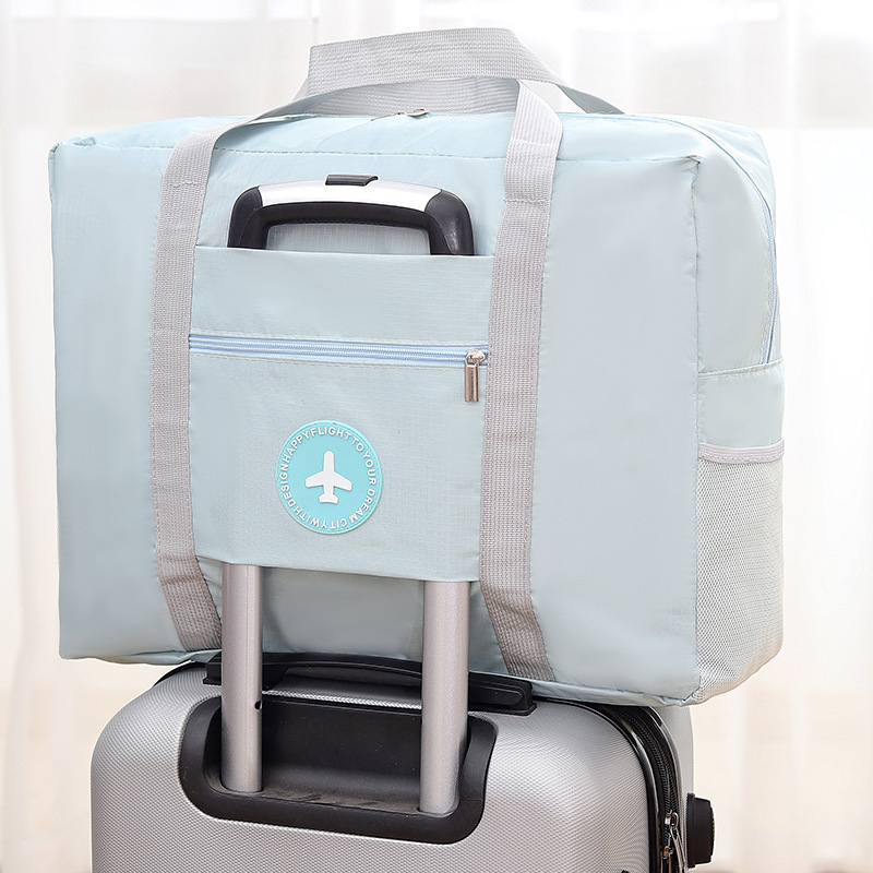 Travel Bag Folding Travel Organize Storage Bag for Moving Large Capacity Portable Storage Bag Pull Rod Duffel Bag