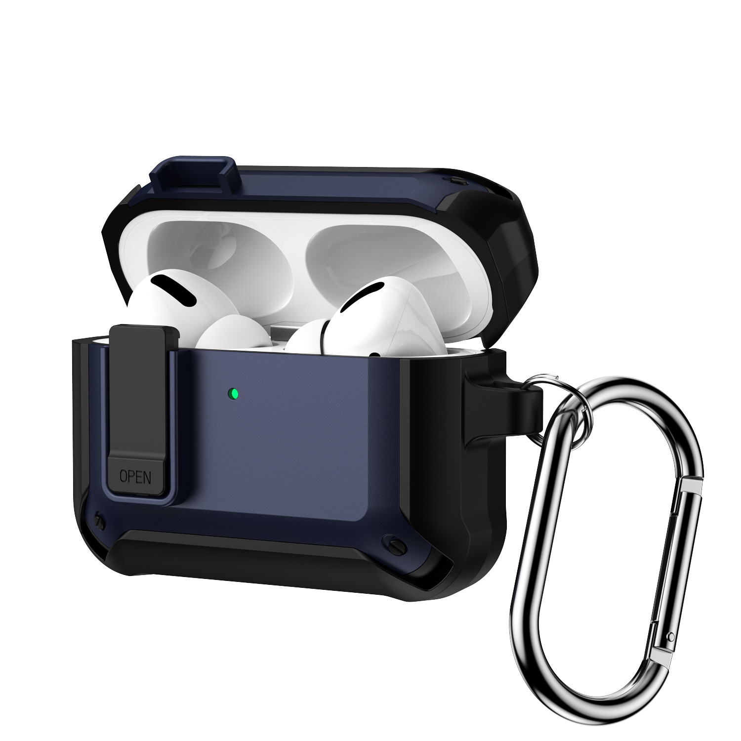 Picture of AirPods Pro 3 case is compatible with Apple Pro 2 2nd generation earphone case lock and AirPods 4th generation protective cover