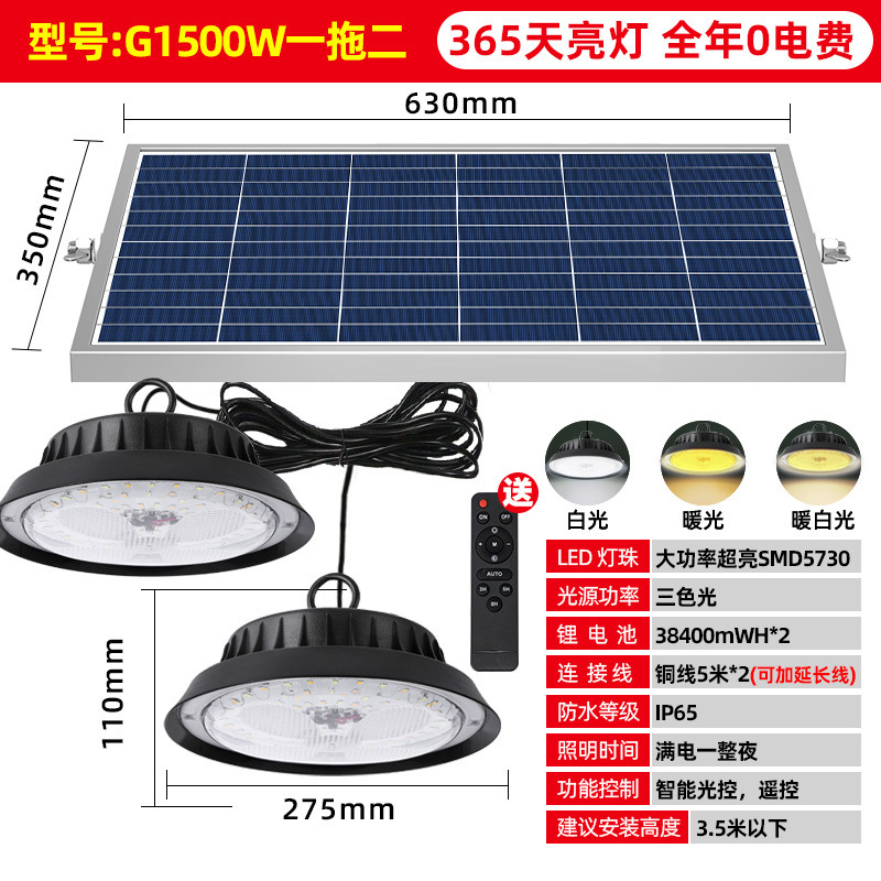 Picture of Solar Light Outdoor Chandelier Garden Light Household Super Bright Outdoor Waterproof Garden Balcony Door Lighting Wall Lamp