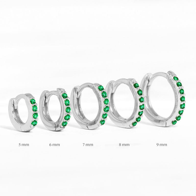 Picture of Amazon Europe and the United States cross-border hot-selling circle diamond earrings earrings zircon earrings light luxury fashion earrings jewelry