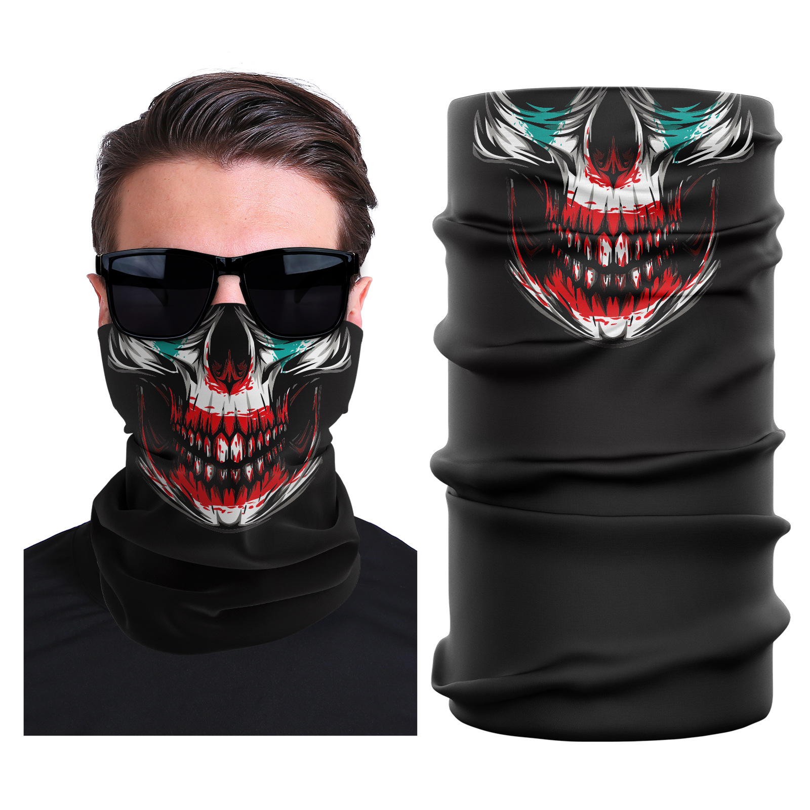 Picture of Xunhui magic scarf outdoor scarf mountaineering riding scarf high elastic seamless Ice Silk face towel cross-border bandana