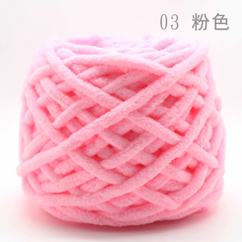 Picture of Ice Strip Yarn Single Strand Ice Strip Yarn Crochet Shoe Yarn Small Ice Strip Handmade Carpet Yarn Thick Yarn Scarf Yarn Ball