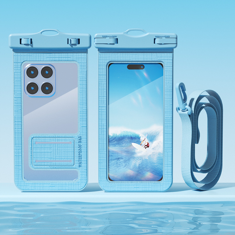 Picture of Mobile phone waterproof bag mobile phone case touch screen waterproof bag drifting diving sealed bag transparent dust bag factory wholesale