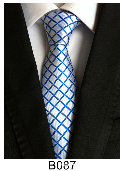 Picture of Manufacturers wholesale tie polyester jacquard tie men's casual formal wear professional business tie in stock supply