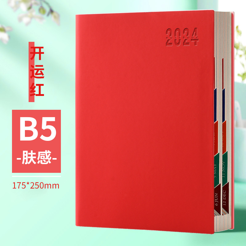 Picture of 2025 Schedule, 365-Day Daily Planner, One Page Per Day, Diary, Notepad, Time Management Notes