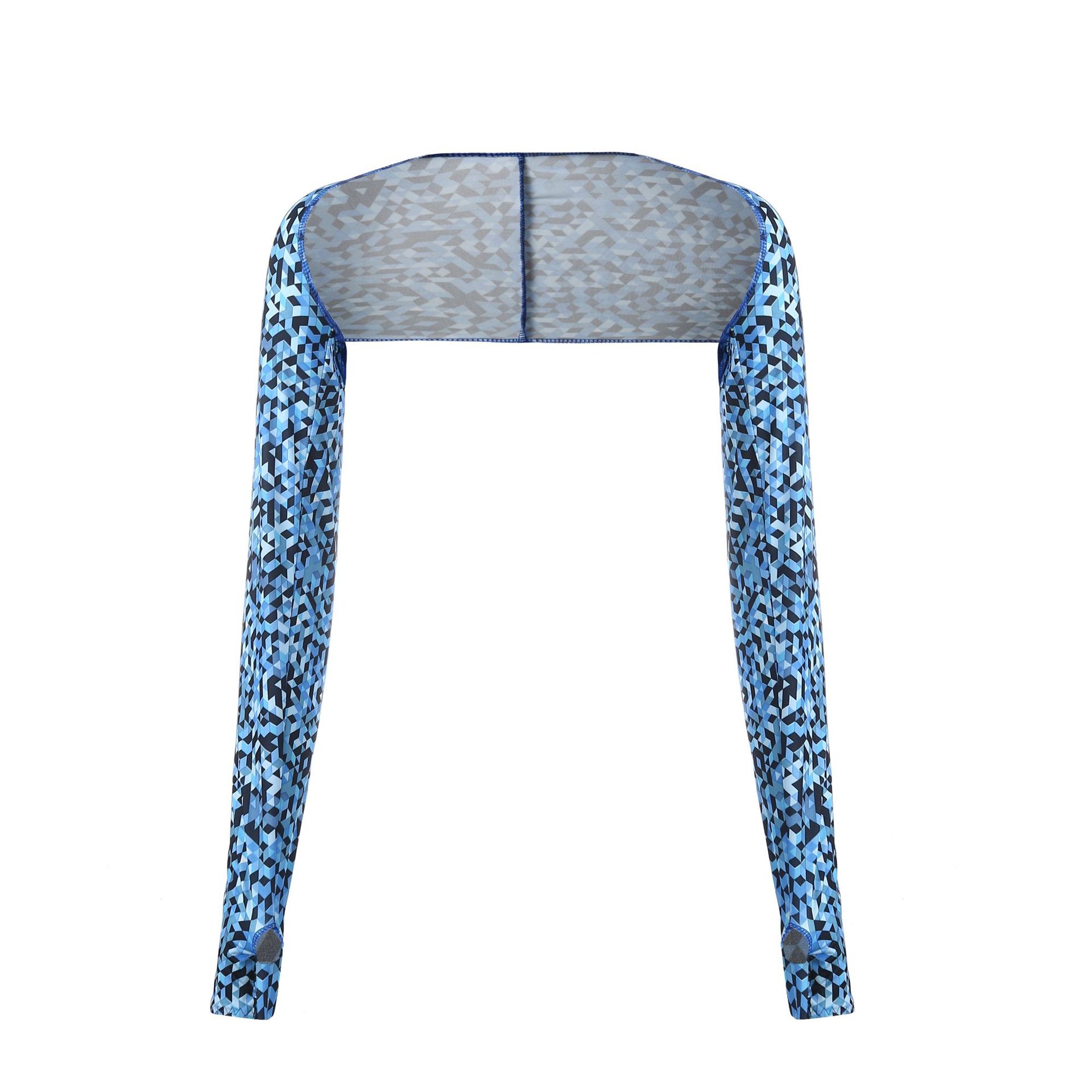 Picture of Summer Sun Protection Shawl Sleeves, Outdoor Cycling Shawl Sleeves, Versatile Fashionable Golf Anti-Uv Shawl Sleeves