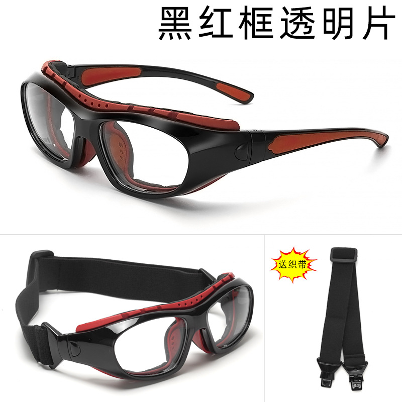 Picture of in stock new 013 anti-impact anti-collision basketball football eye protection sports glasses protective glasses can be equipped with myopia