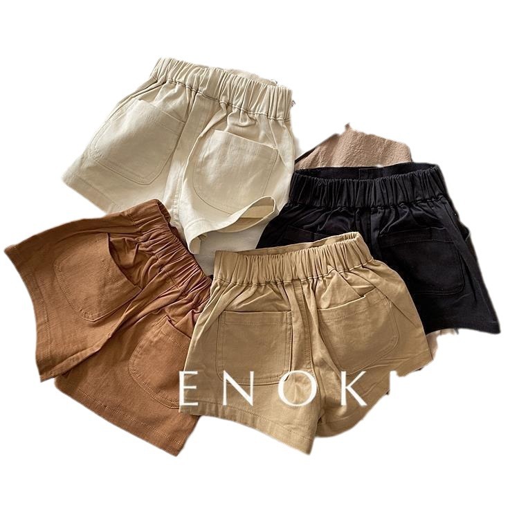 Picture of Children's Shorts, Summer Shorts for Boys and Girls, Korean Style Bud Pants, Baby Versatile Loose Wide-Leg Pants, Casual Pants for Outer Wear