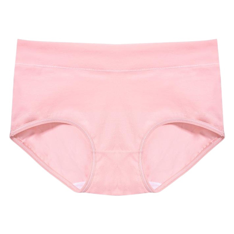 New 50 cotton low waist simple solid color comfortable breathable underwear women's cotton underwear ladies briefs wholesale
