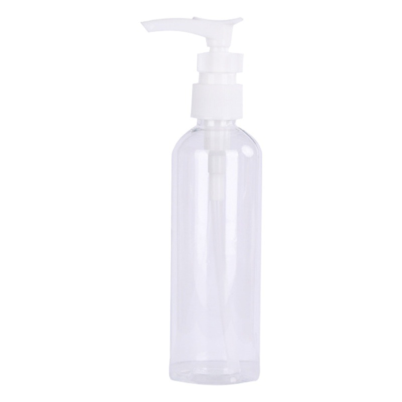 150ml emulsion bottle press pump bottle cosmetic toner bottle plastic transparent press nozzle bottle