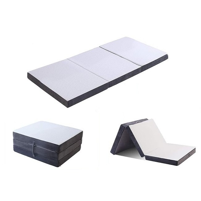 Picture of Cross-Border Amazon Roll-Packed Zero-Pressure Mattress High-Density Sponge Foam Thin Cushion Soft Cushion Slow Rebound Memory Foam Mattress