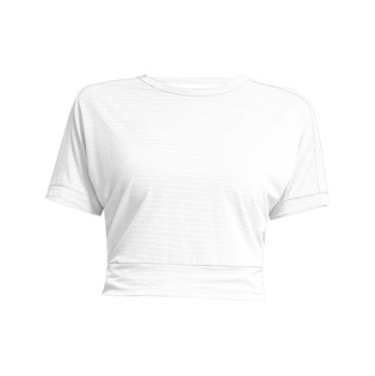 Picture of European and American Summer Fitness Clothes Loose Breathable Sports T-shirt Women's Running Yoga Top Jacquard Short-sleeved New
