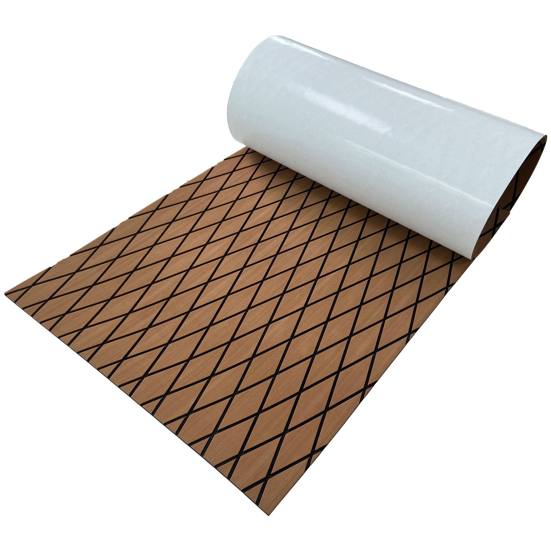 Picture of Eva Yacht Deck Anti-Slip Mat, Anti-Uv Eva Assault Boat Custom Anti-Slip Mat, Diamond-Shaped Cruise Accessories