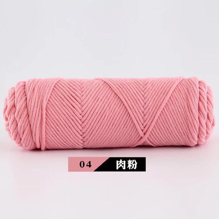 Picture of 8-Strand Lover Cotton Scarf Thread 100g Milk Cotton Baby Wool Hand-Knitted Stick Needle Thick Wool Hat Shawl Wholesale