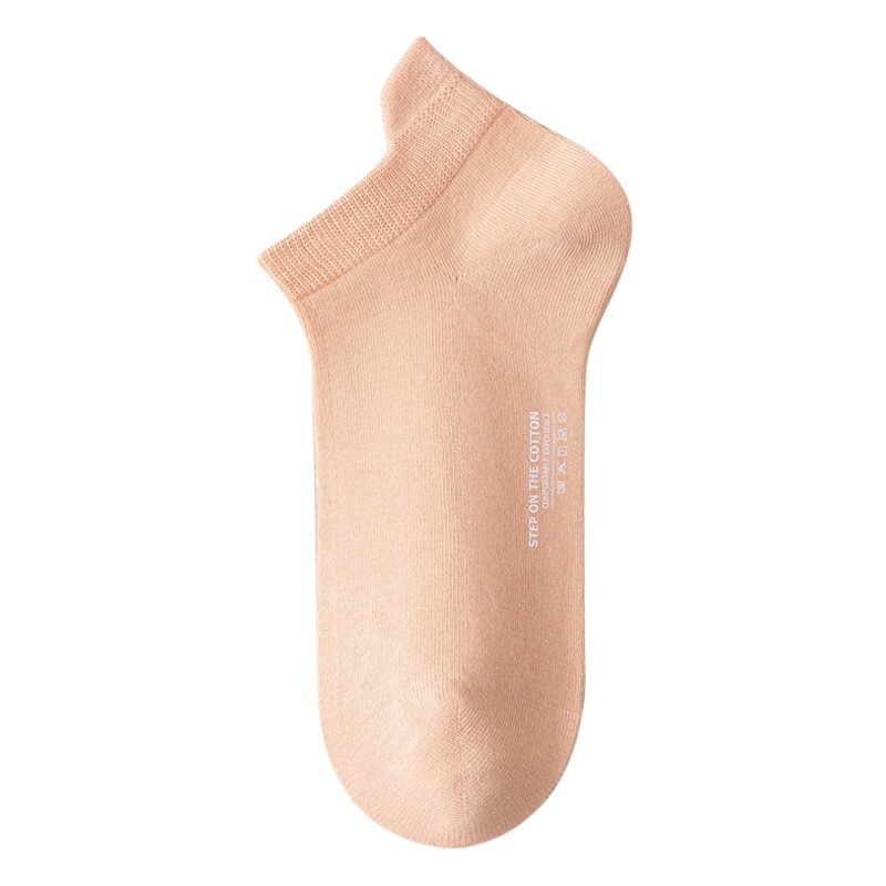 Xinjiang cotton spring and summer socks women's cotton socks wholesale thin summer cotton do not fall with shallow mouth boat Socks ladies