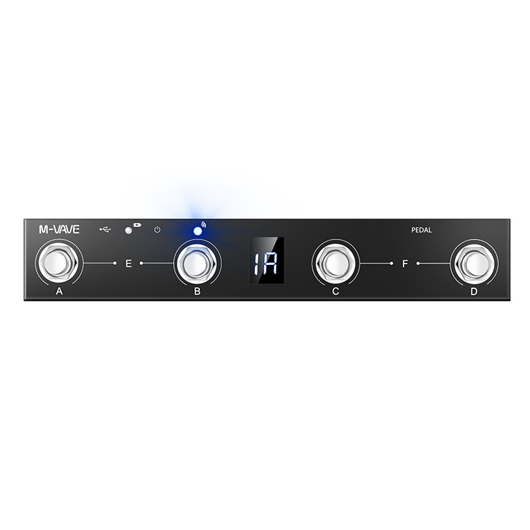 Midi Bluetooth Controller Midi Pedal Page Turner Multifunctional Instrument Accessories Wholesale Guitar