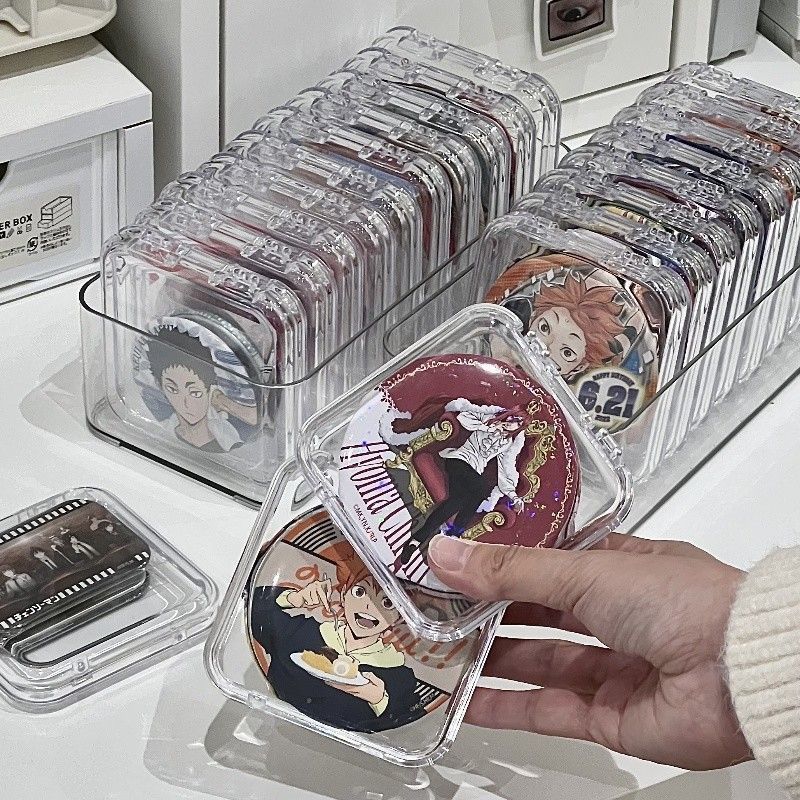 Yum Storage Box Alexa Transparent Wear Armor Box Nail Art Display Box High Transparent Breast Seal Jewelry Packaging Box