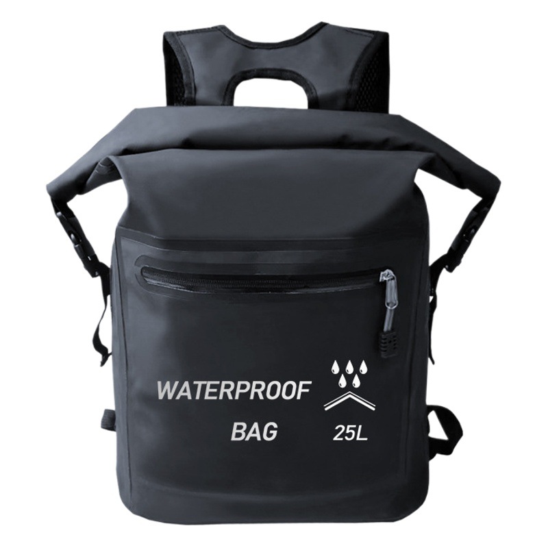 Outdoor Waterproof and Rainproof Swimming, River Rafting and Snorkeling Beach Bag Mountaineering Backpack Convenient Pvc Waterproof Shoulders
