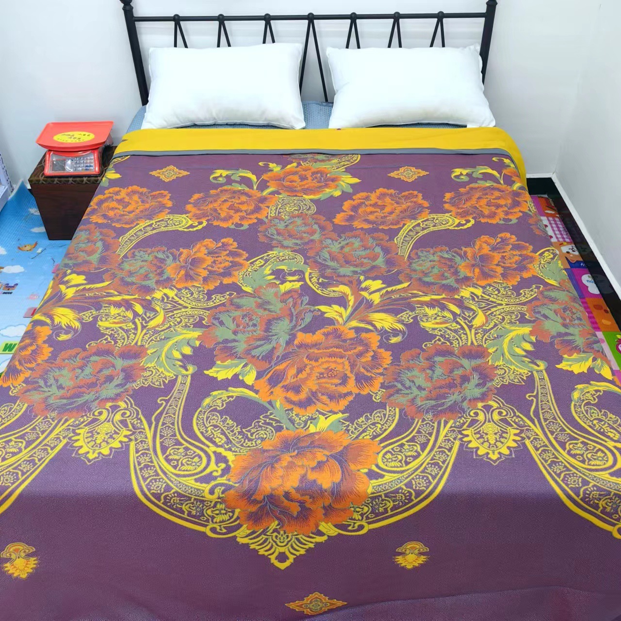 Picture of Wholesale new combed cotton fine sand gauze towel blanket soybean fiber blanket spring and summer single double autumn and winter leisure blanket