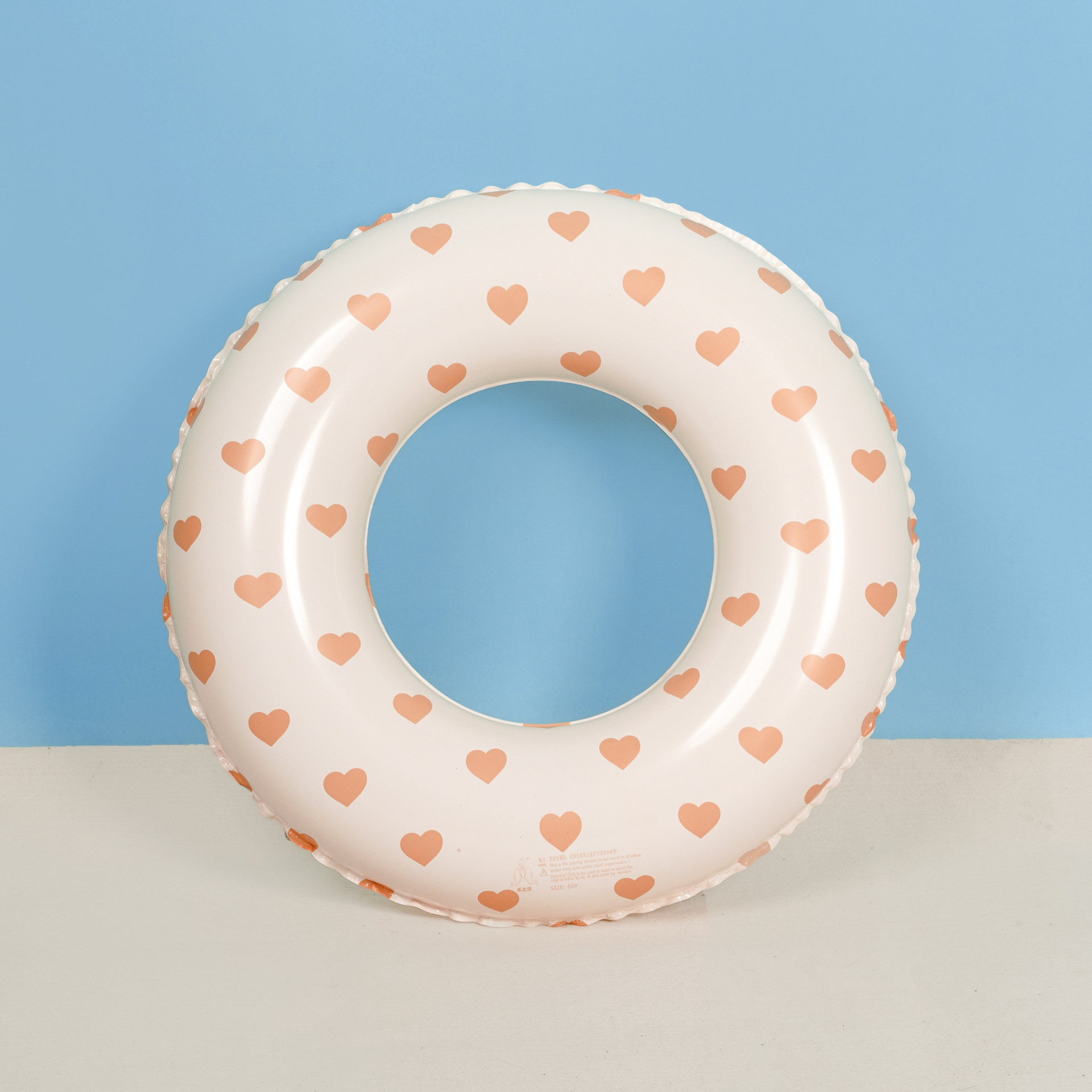 Picture of Factory wholesale 50-90# swimming ring thickened children inflatable swimming ring thickened double airbag swimming ring bubble swimming ring