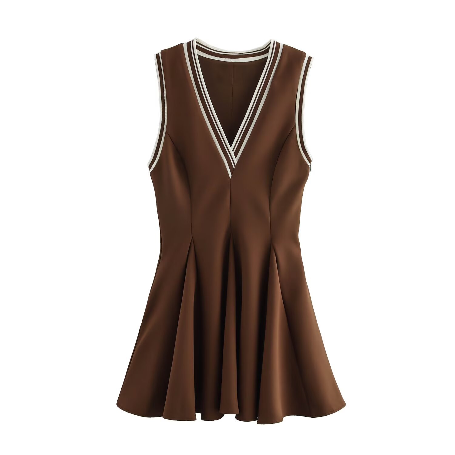 ZA cross-border women's clothing wholesale European and American style new waist sports yoga skirt sleeveless slim dress 2180307